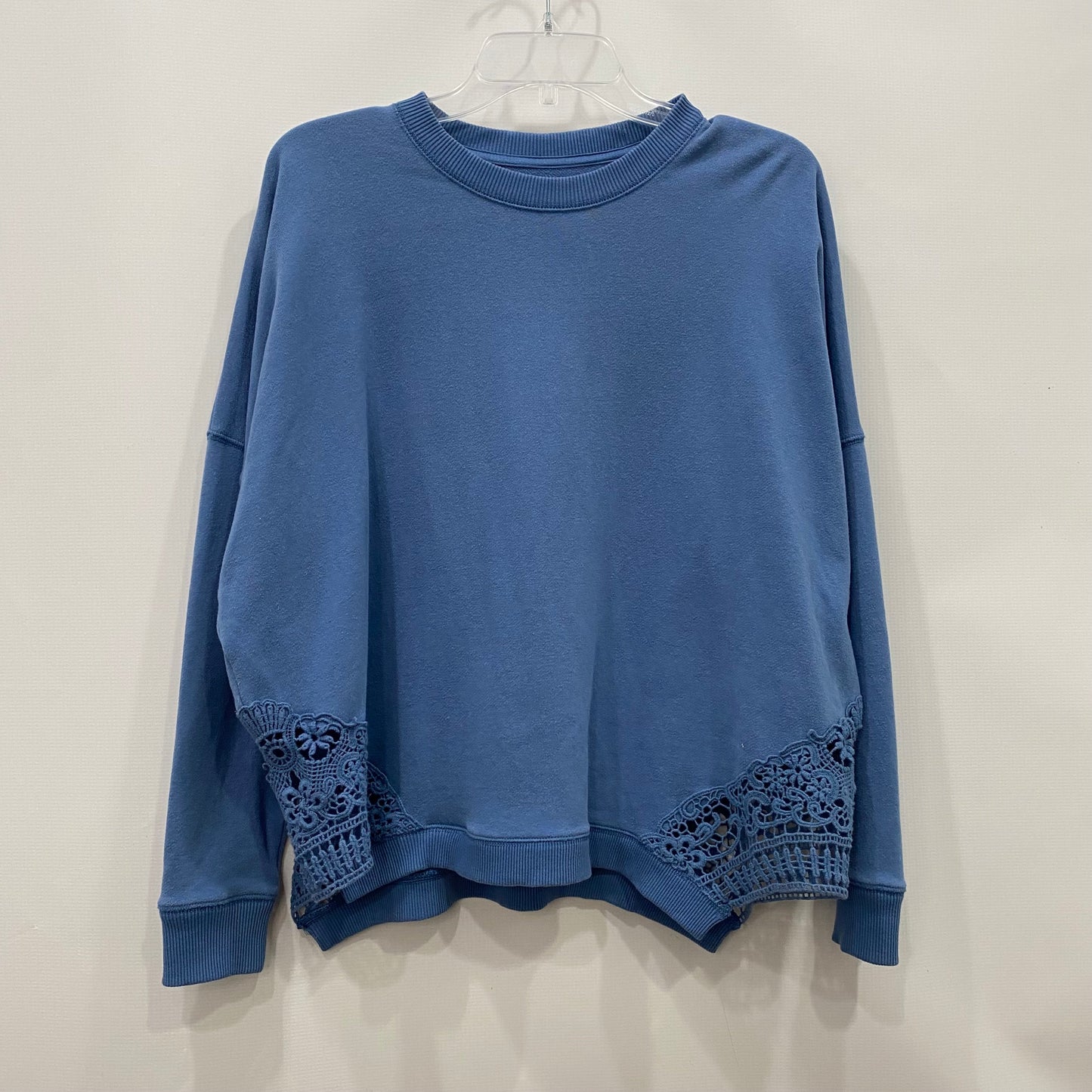 Top Long Sleeve By Aerie In Blue, Size: Xs