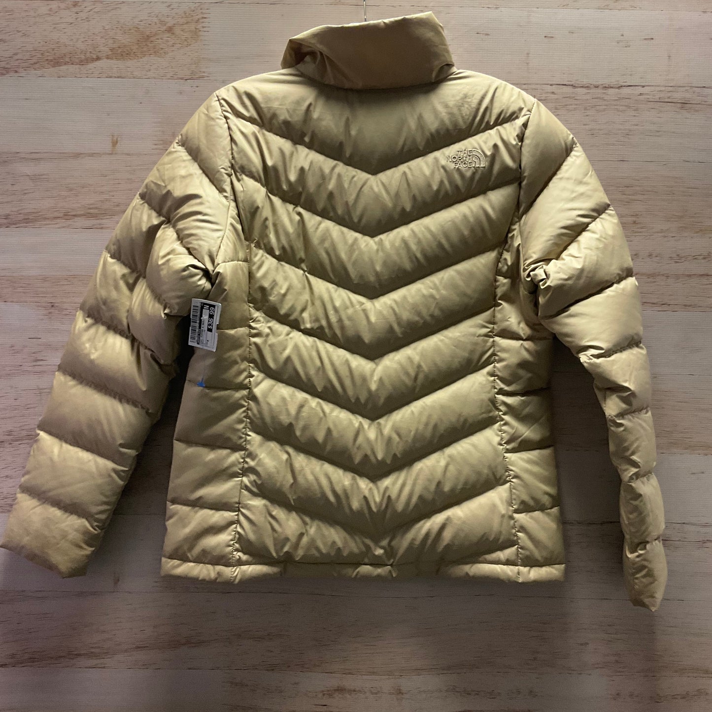 Coat Puffer & Quilted By North Face In Gold, Size: M