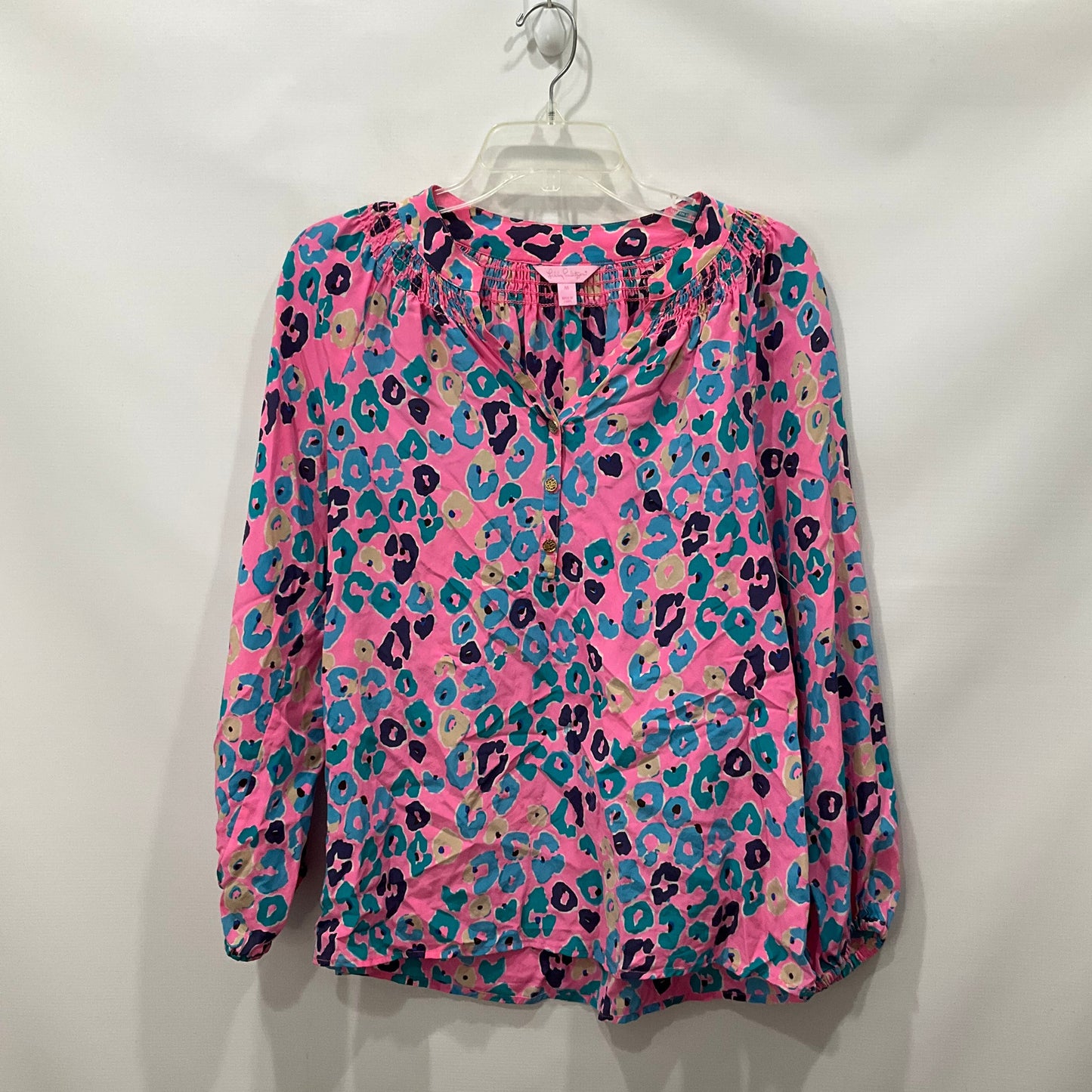 Pink Top Long Sleeve Lilly Pulitzer, Size M