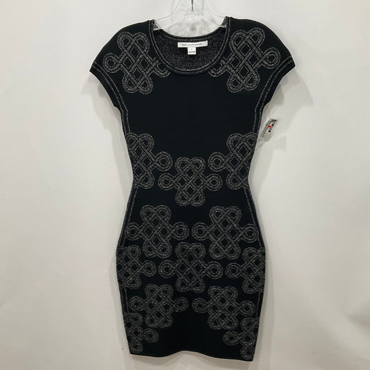 Dress Party Midi By Diane Von Furstenberg In Black, Size: S