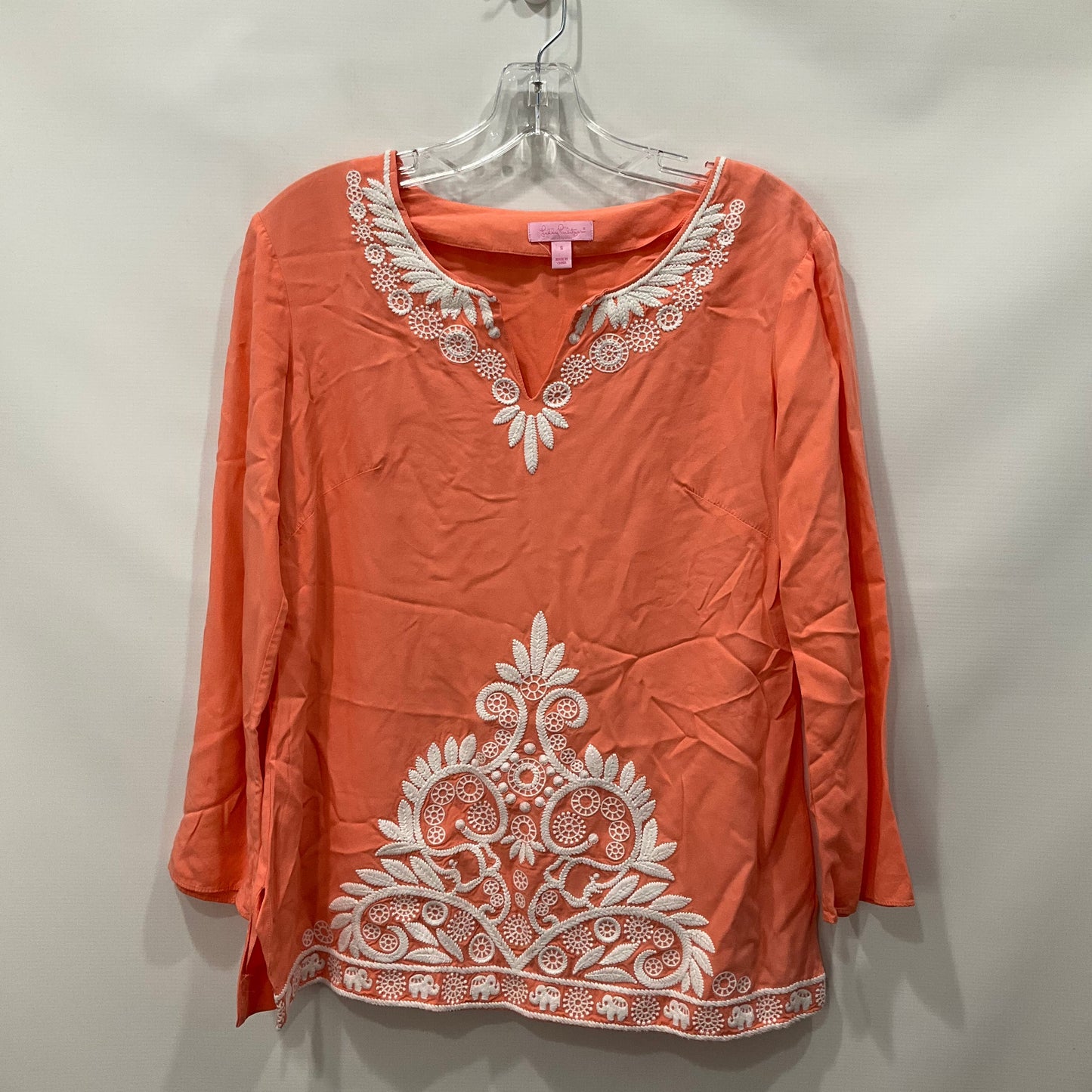 Peach Top Long Sleeve Lilly Pulitzer, Size S