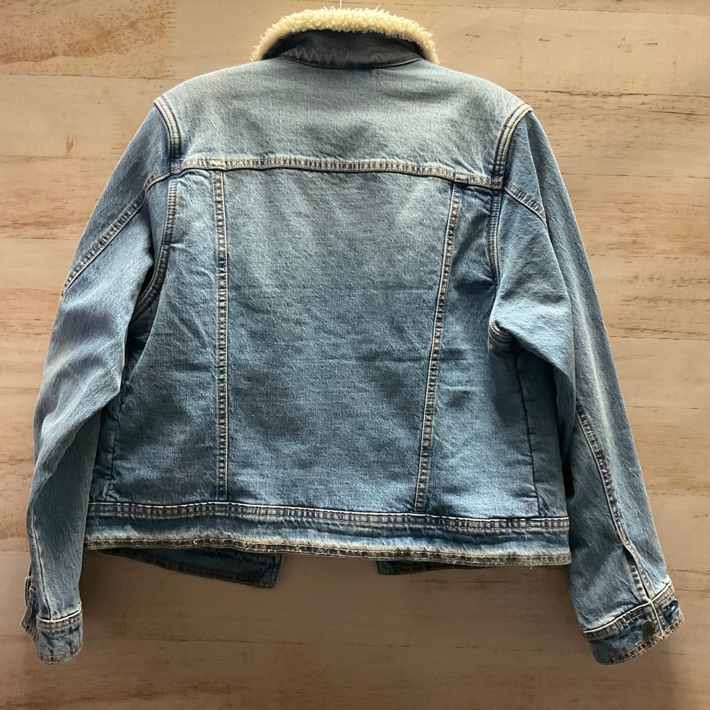 Jacket Denim By Universal Thread In Blue, Size: M