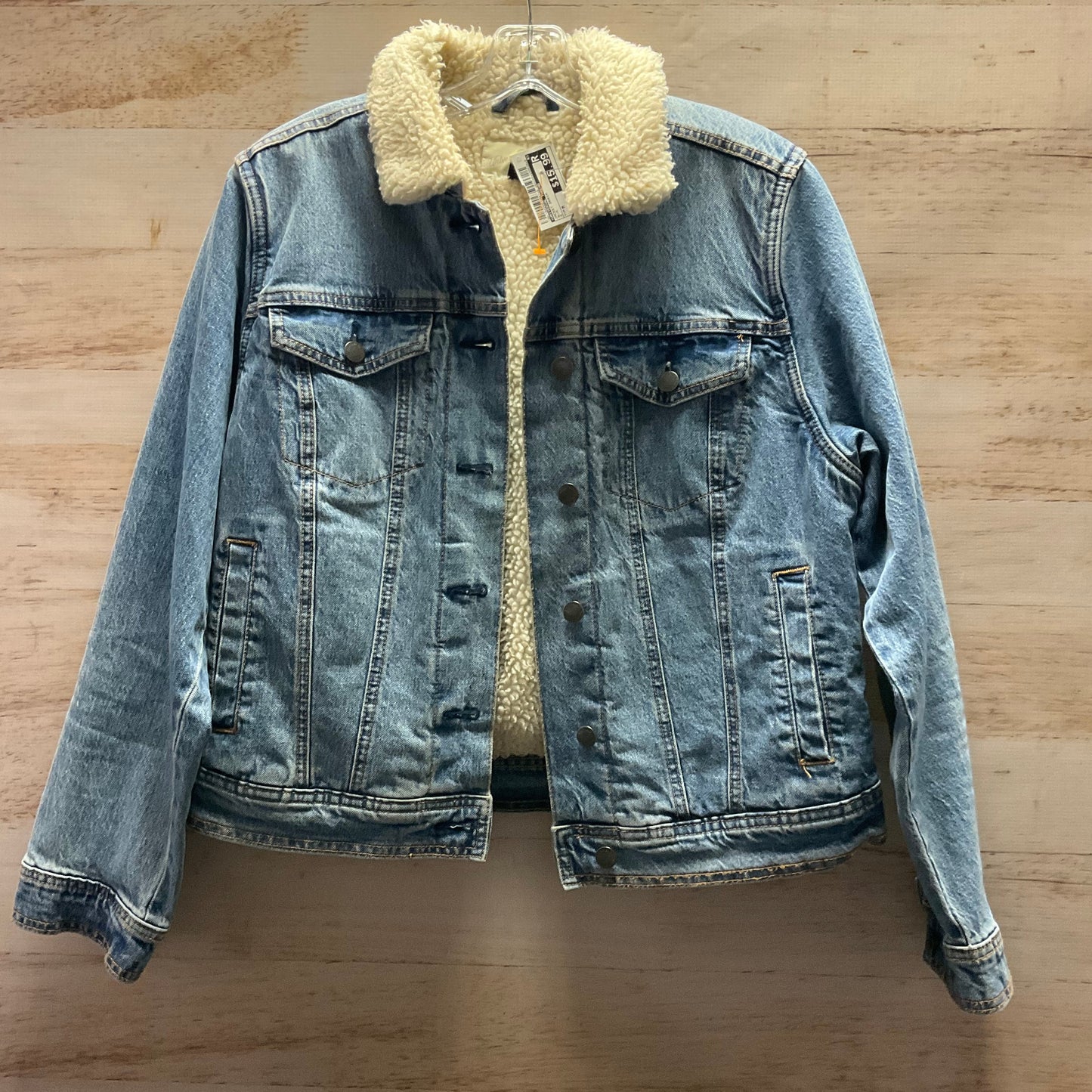 Jacket Denim By Universal Thread In Blue, Size: M