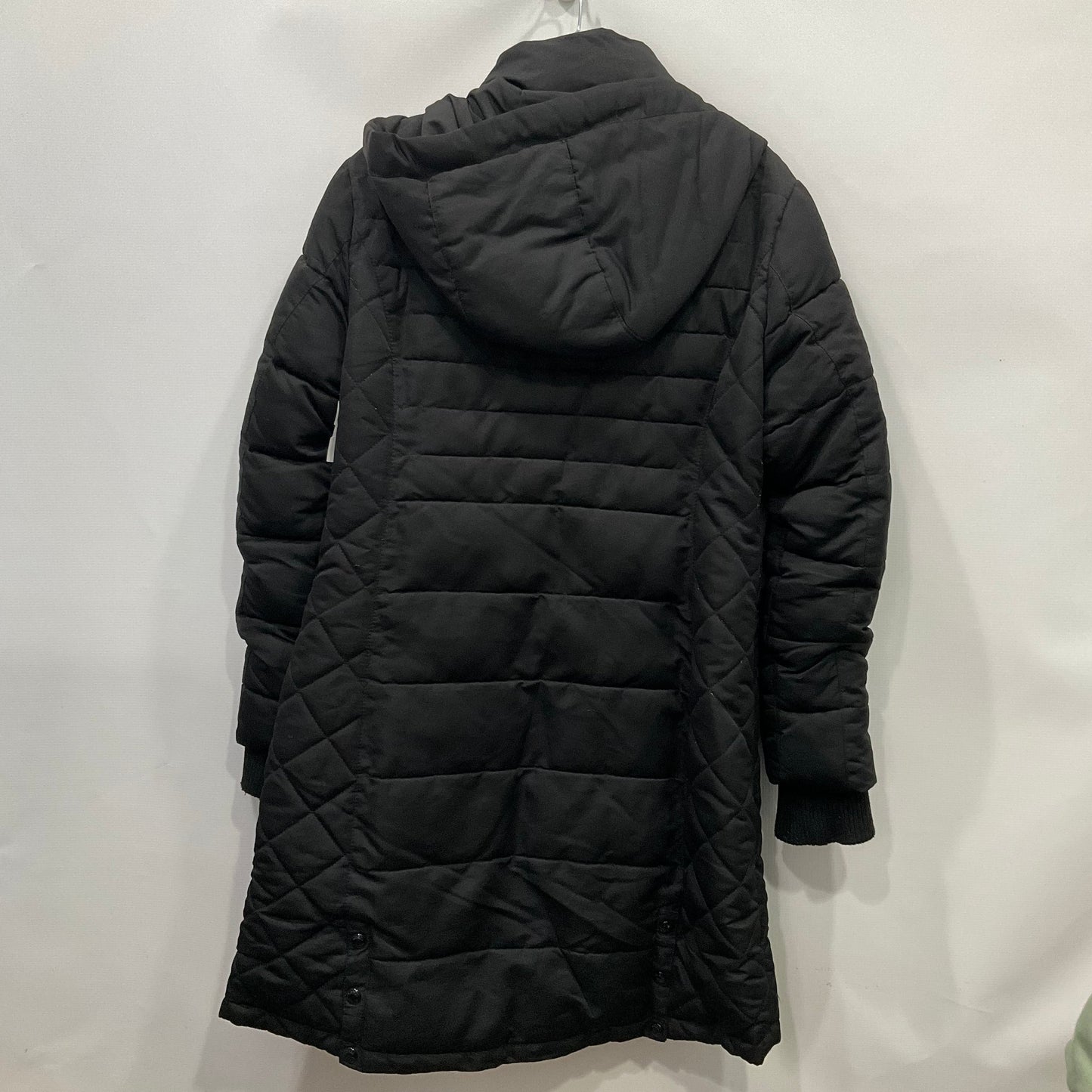 Coat Puffer & Quilted By Guess In Black, Size: L