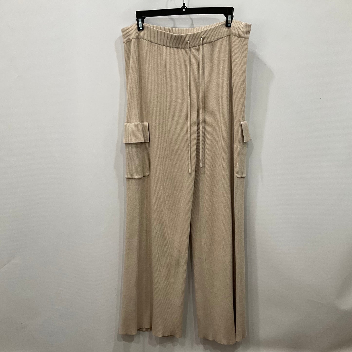 Pants Lounge By Pink Rose In Beige, Size: Xl