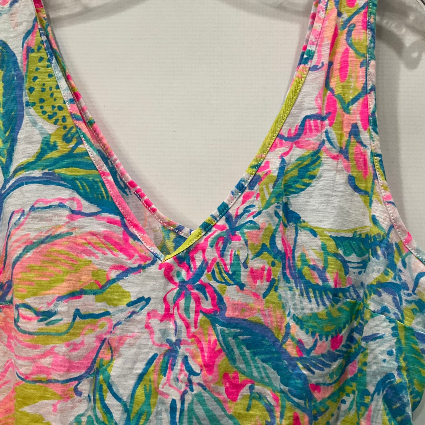 Floral Print Top Sleeveless Lilly Pulitzer, Size S