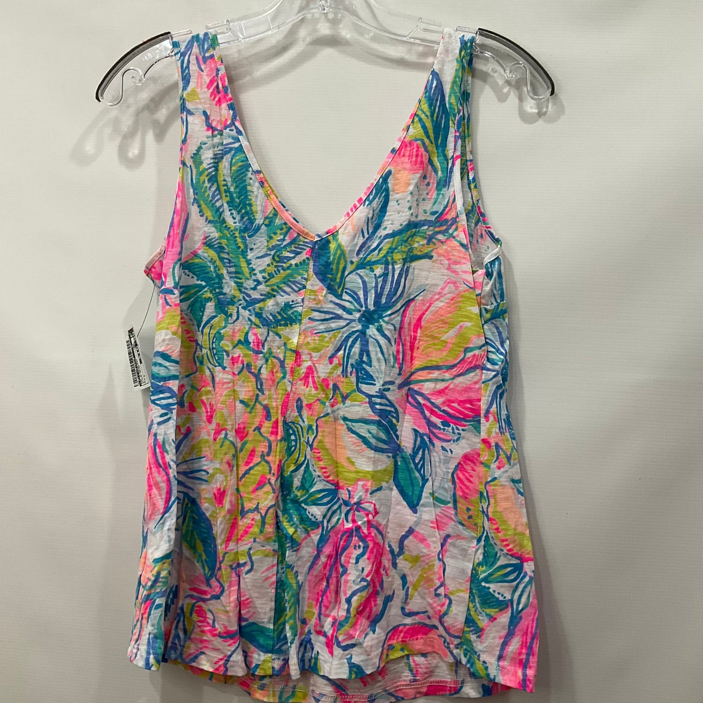 Floral Print Top Sleeveless Lilly Pulitzer, Size S