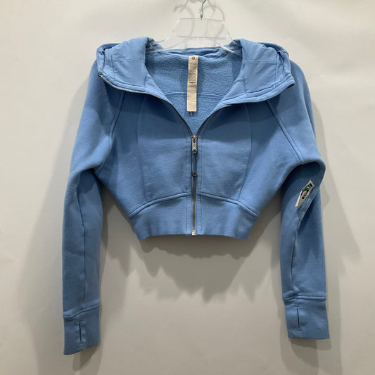 Athletic Jacket By Lululemon In Blue, Size: 2