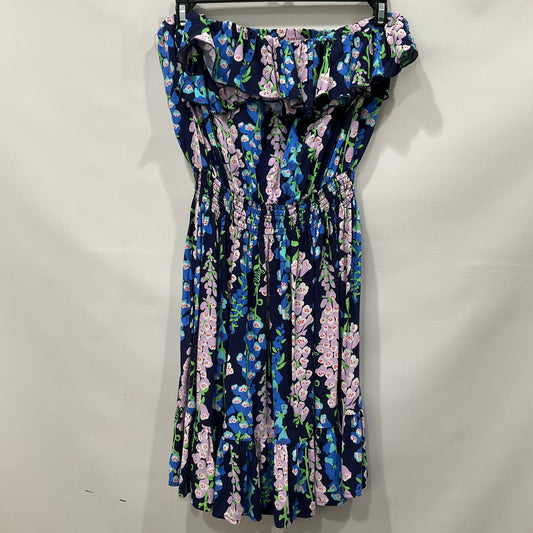 Blue Dress Casual Short Lilly Pulitzer, Size M