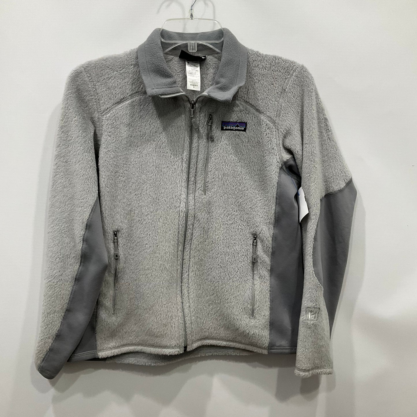 Jacket Faux Fur & Sherpa By Patagonia In Grey, Size: S