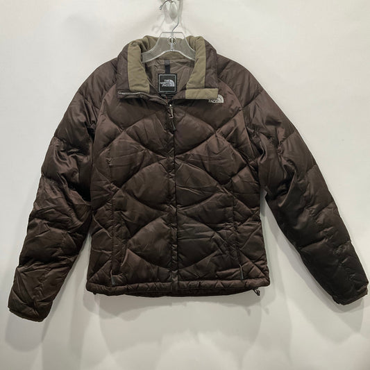 Coat Puffer & Quilted By The North Face In Brown, Size: M