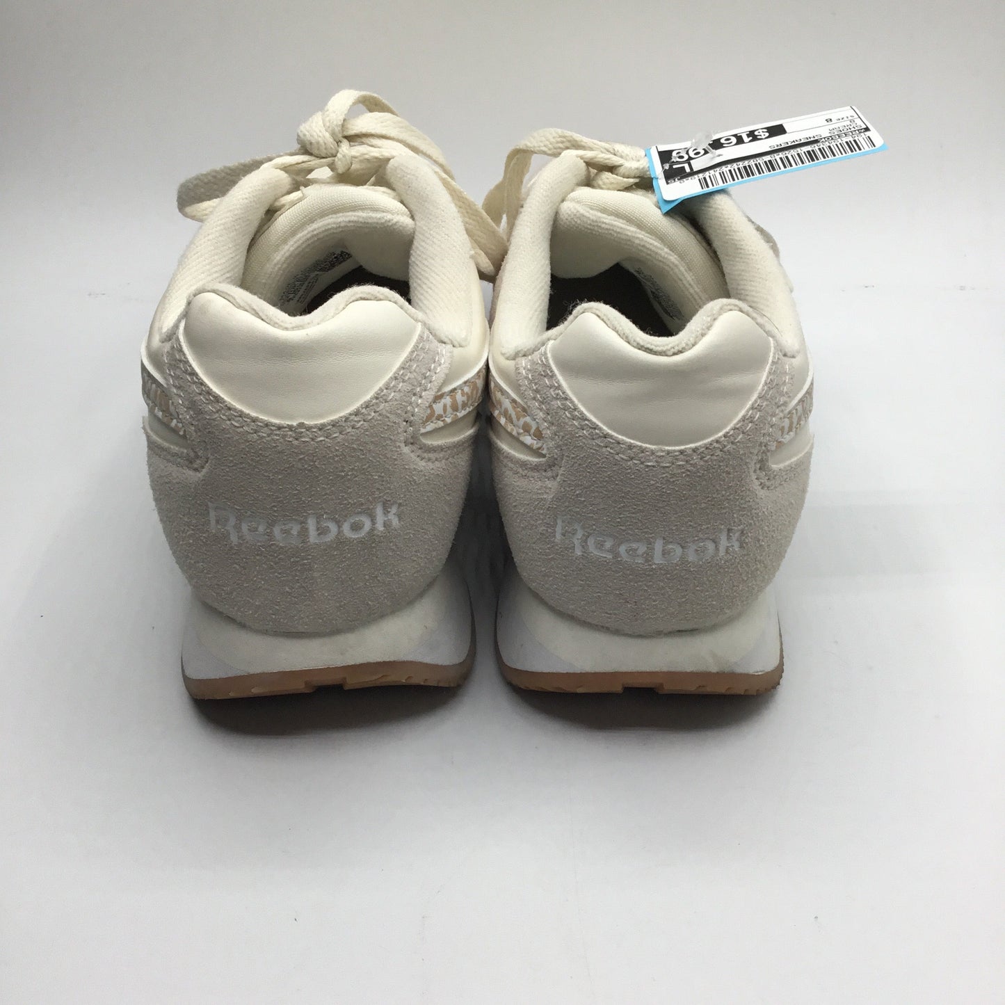 Shoes Sneakers By Reebok In Cream, Size: 8