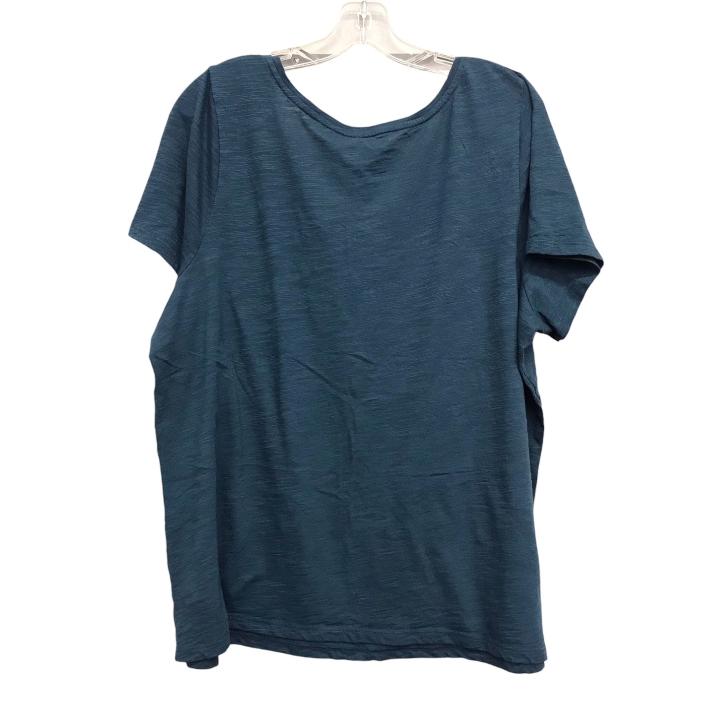 Top Ss By Lane Bryant In Teal, Size:3X