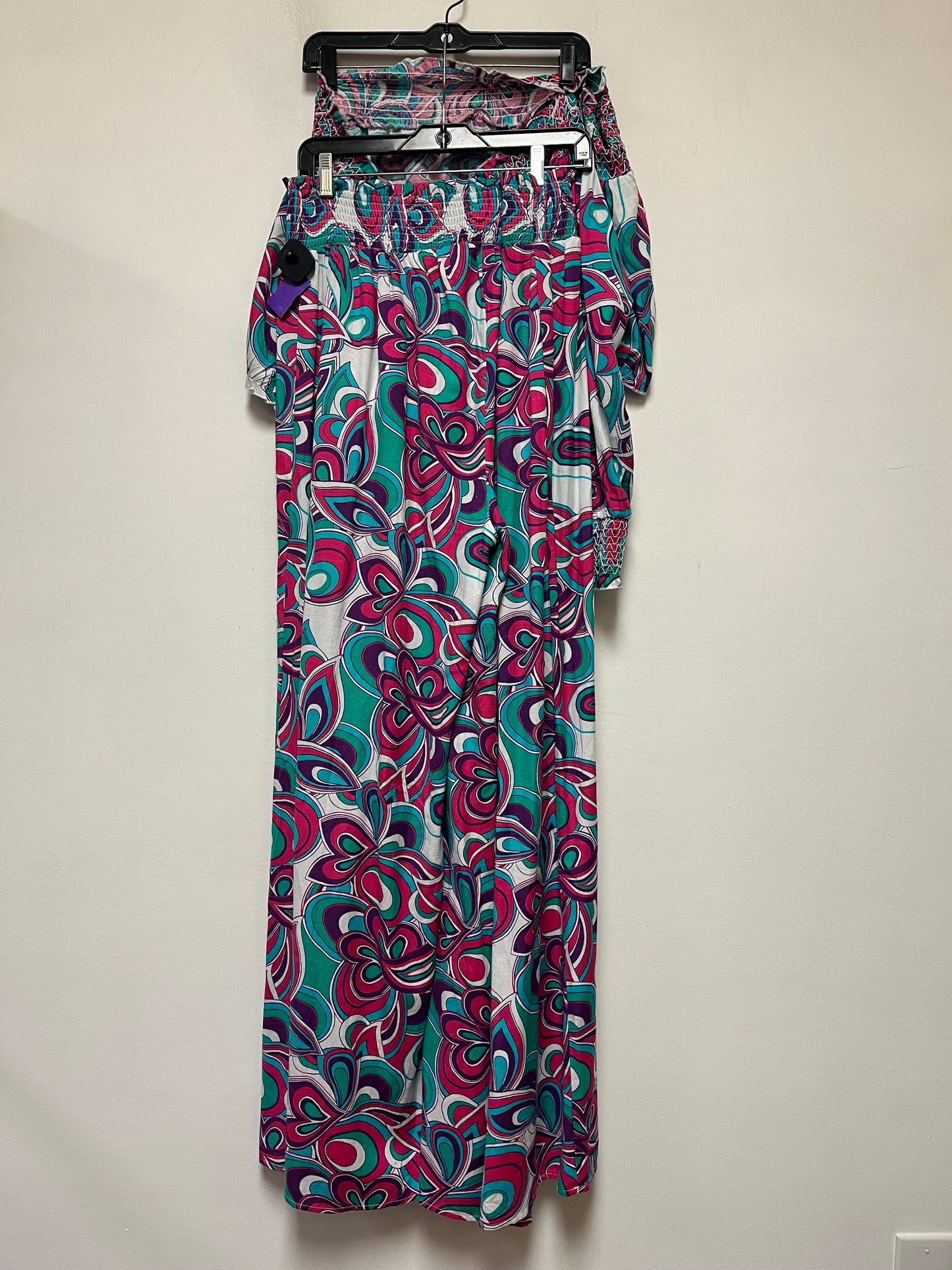 Multi-colored Pants Set 2pc Ashley Stewart, Size 2x