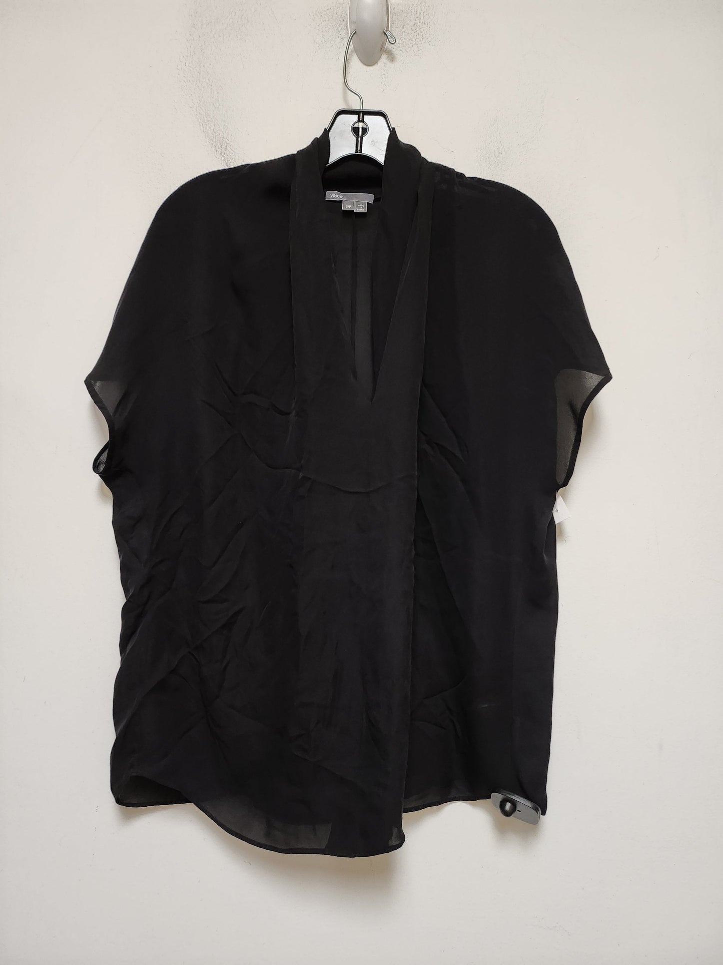 Black Top Short Sleeve Vince, Size S