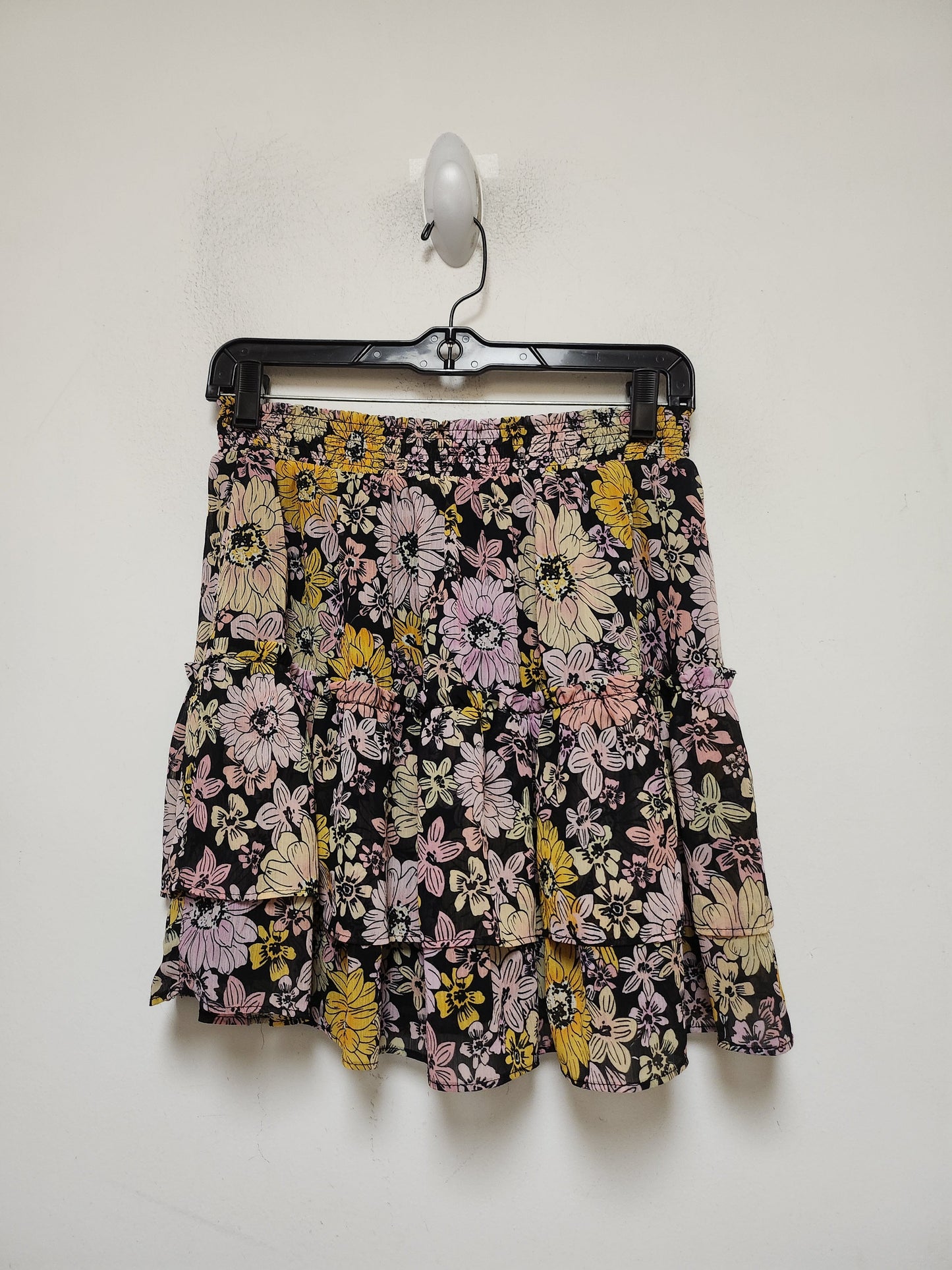 Floral Print Skirt Mini & Short Bb Dakota, Size 8