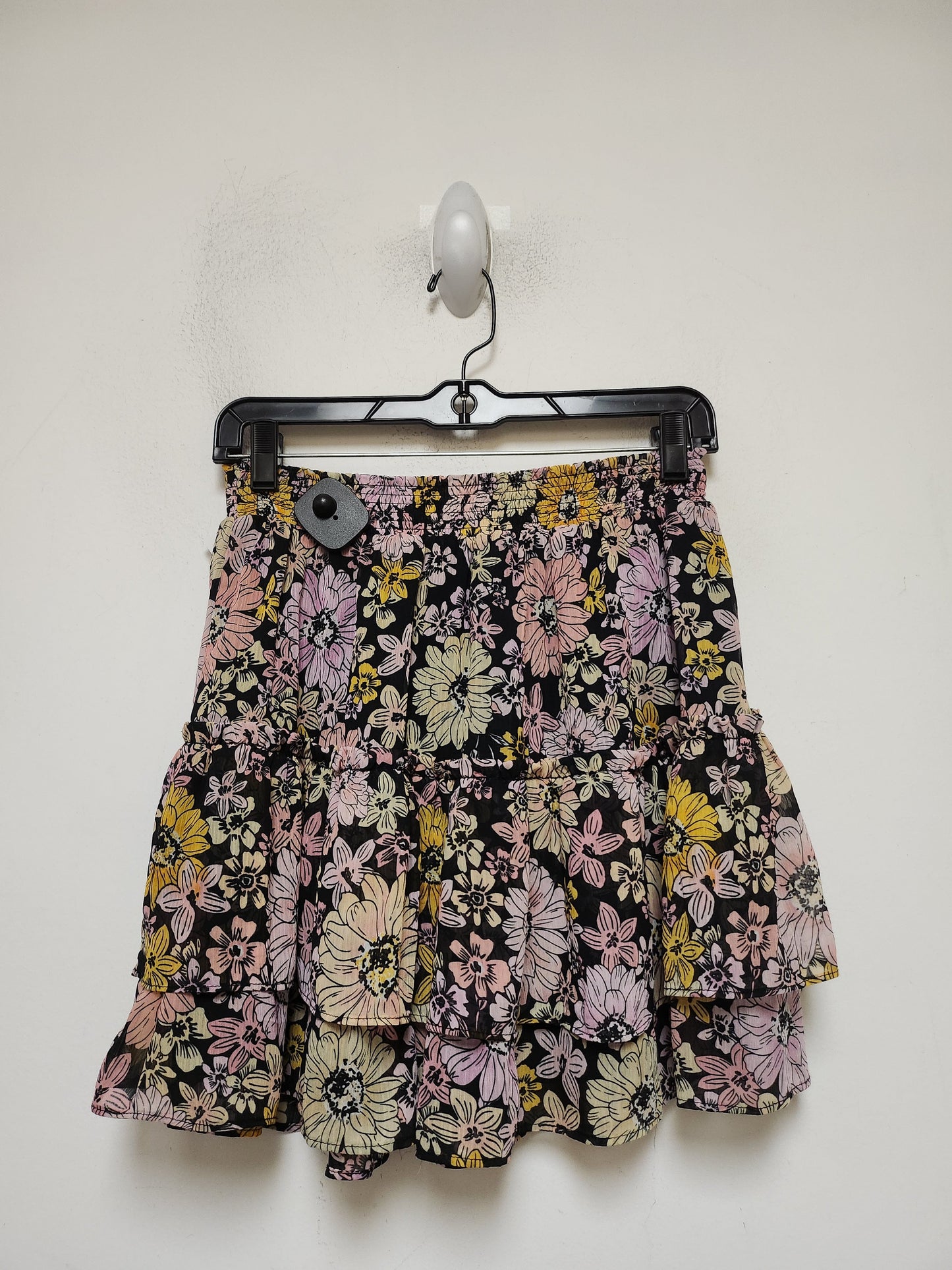 Floral Print Skirt Mini & Short Bb Dakota, Size 8