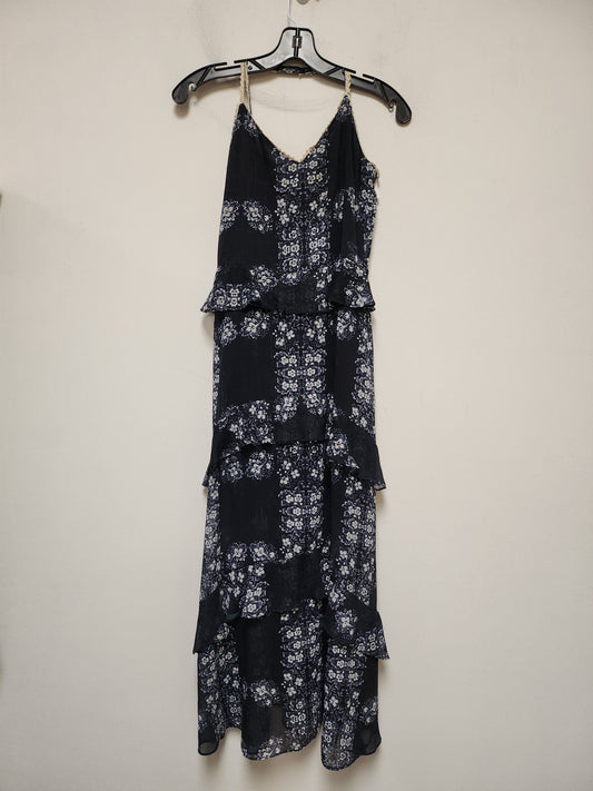 Blue Dress Casual Midi Gianni Bini, Size M