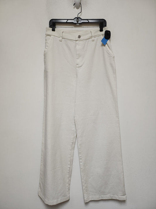 Jeans Straight By Bp In White Denim, Size: 0