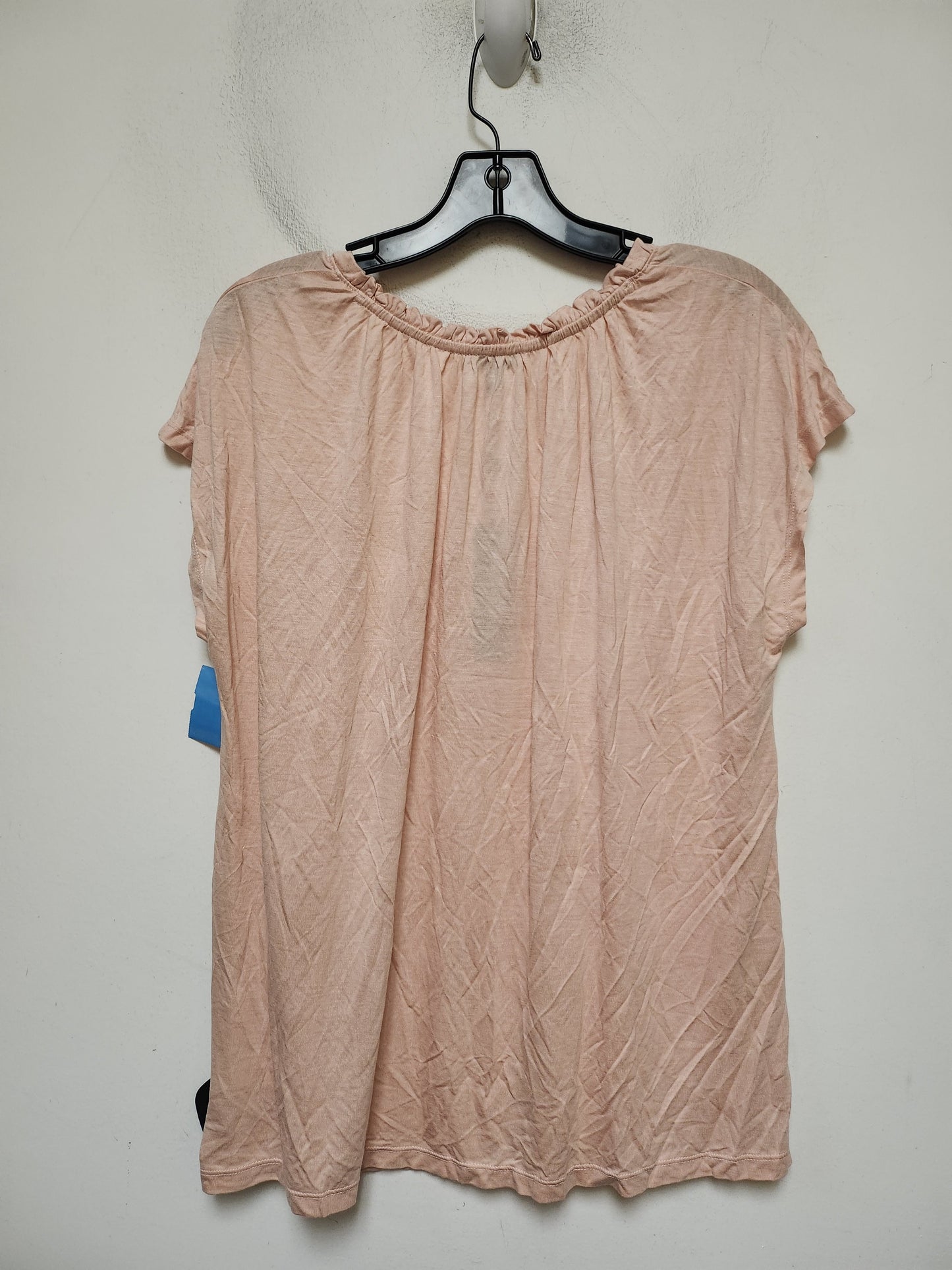 Top Short Sleeve By Talbots In Pink, Size: Xl