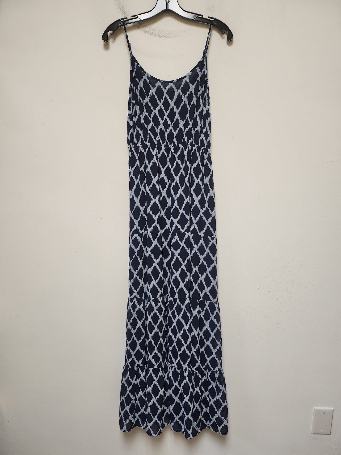 Dress Casual Maxi By Michael By Michael Kors In Blue, Size: M