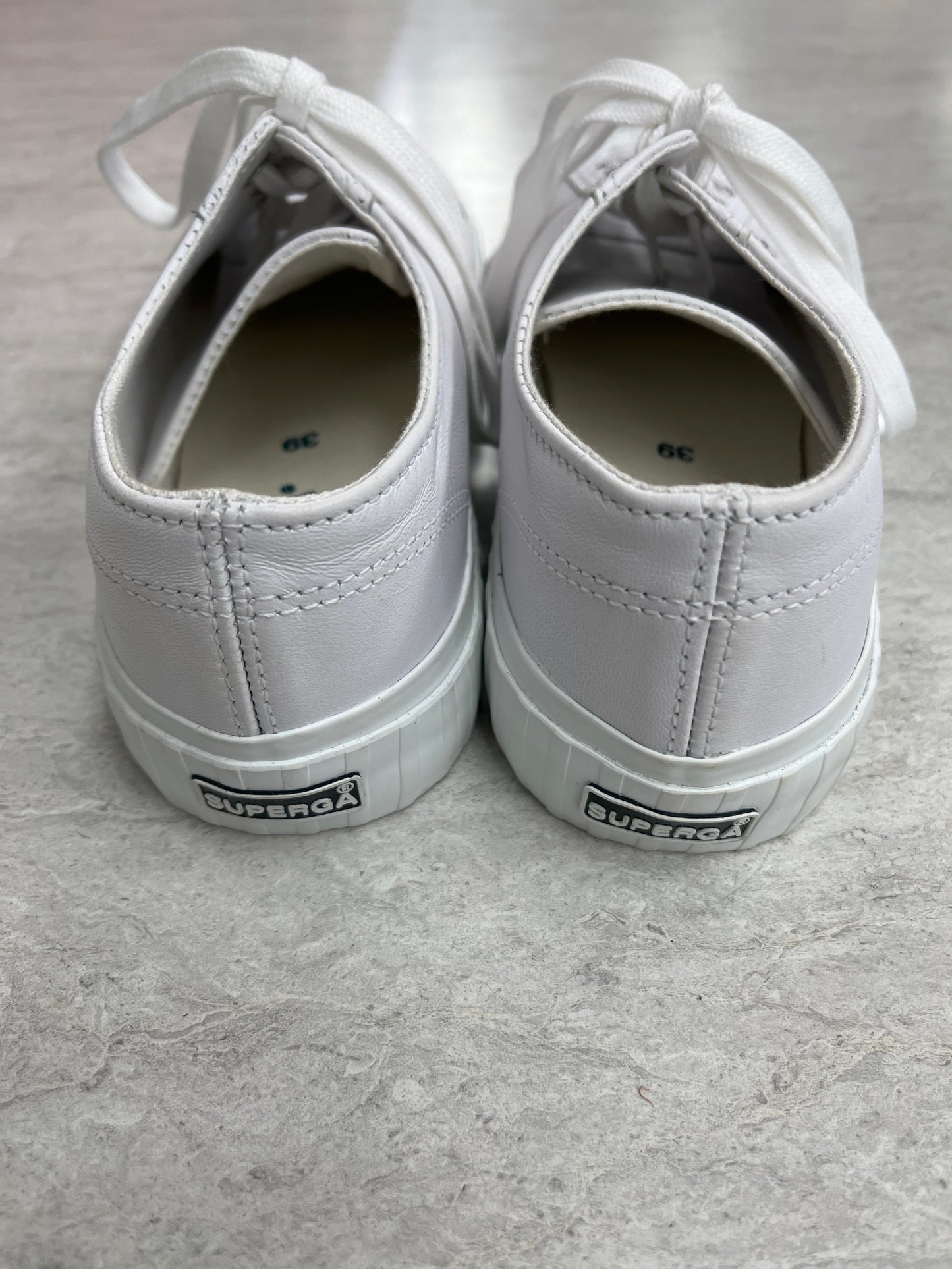 Shoes Sneakers By Superga In White, Size: 6.5