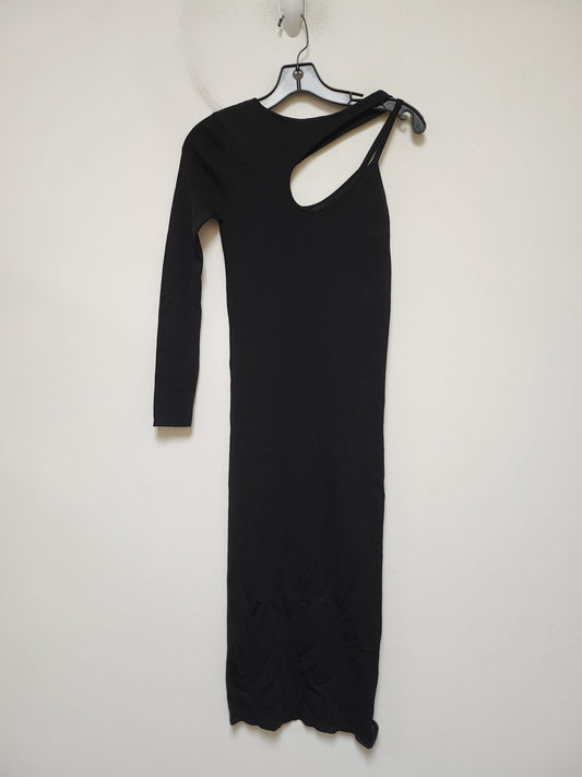 Dress Casual Maxi By Zara In Black, Size: S