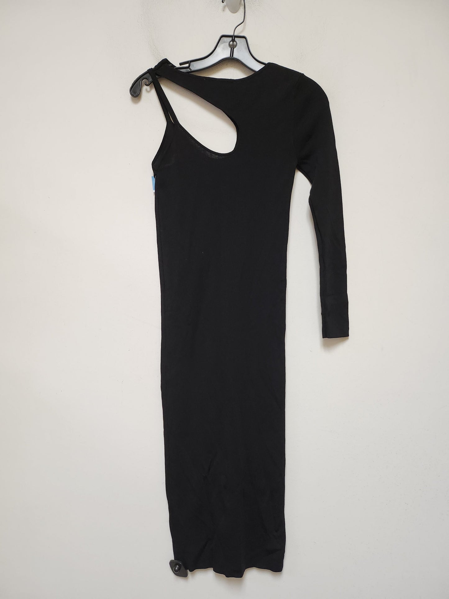 Dress Casual Maxi By Zara In Black, Size: S