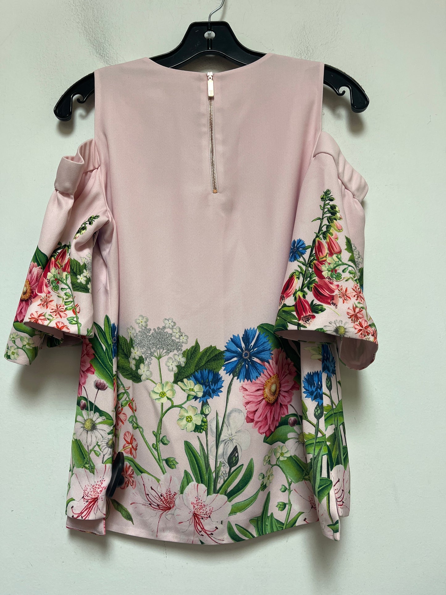 Floral Print Top Short Sleeve Ted Baker, Size S