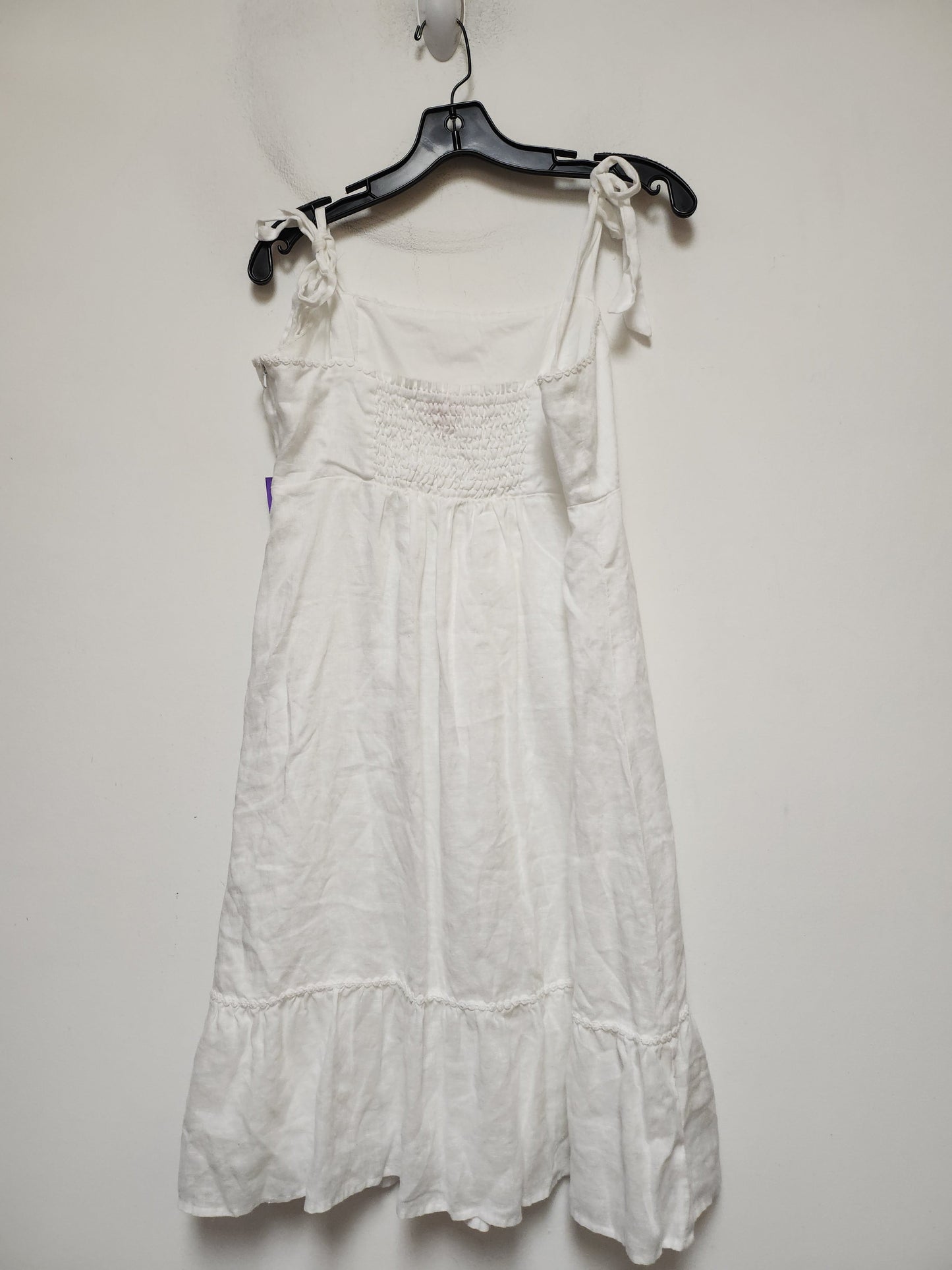White Dress Casual Midi Lilly Pulitzer, Size 10