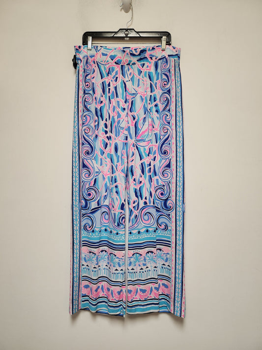 Multi-colored Pants Wide Leg Lilly Pulitzer, Size L