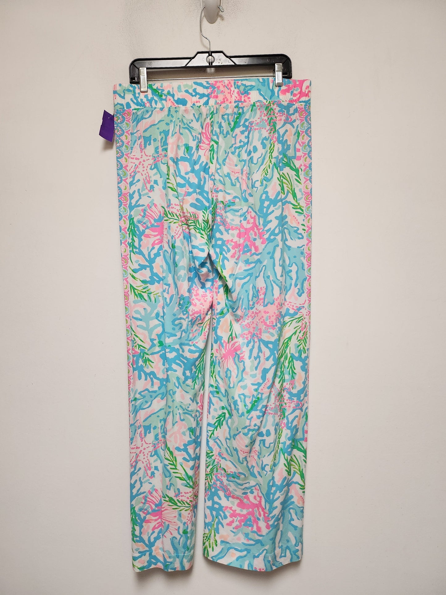 Multi-colored Pants Wide Leg Lilly Pulitzer, Size L