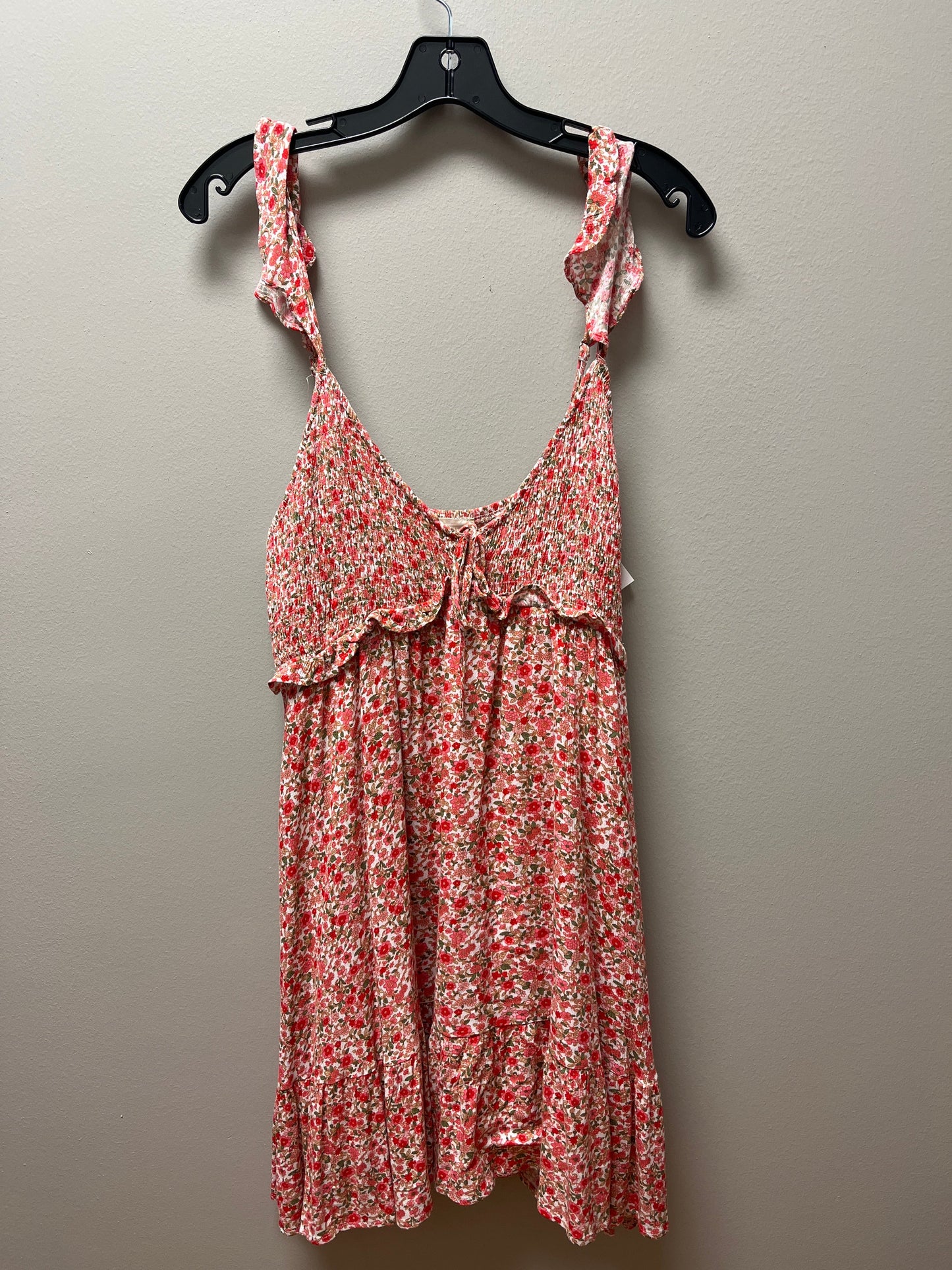 Floral Print Dress Casual Short Altard State, Size M