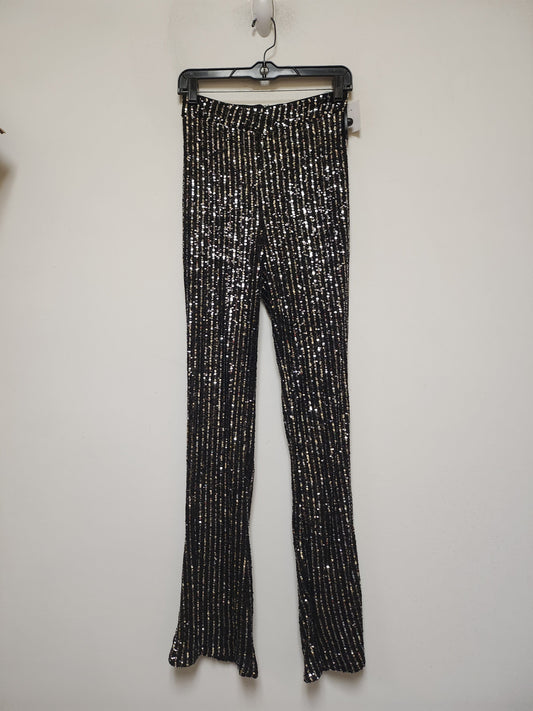 Pants Other By Guess In Black & Silver, Size: 0