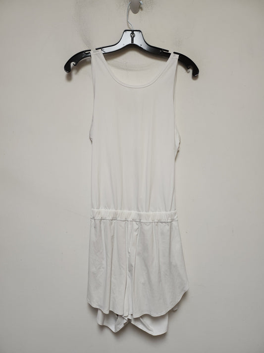 Athletic Dress By Lululemon In White, Size: L