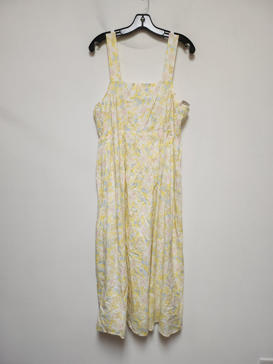 Dress Casual Maxi By The Nines In Floral Print, Size: Xl