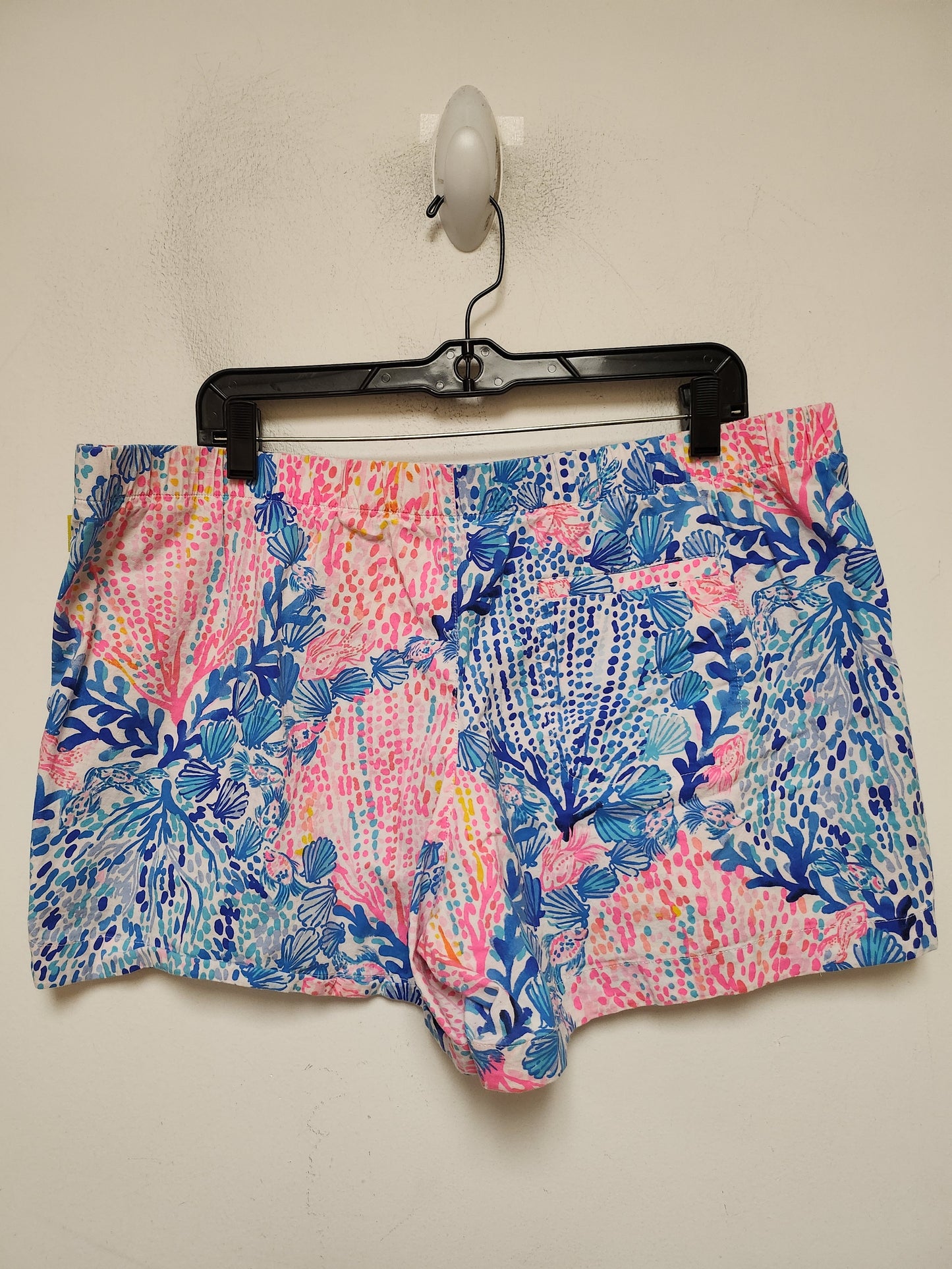 Shorts Designer By Lilly Pulitzer In Nautical Print, Size: Xl