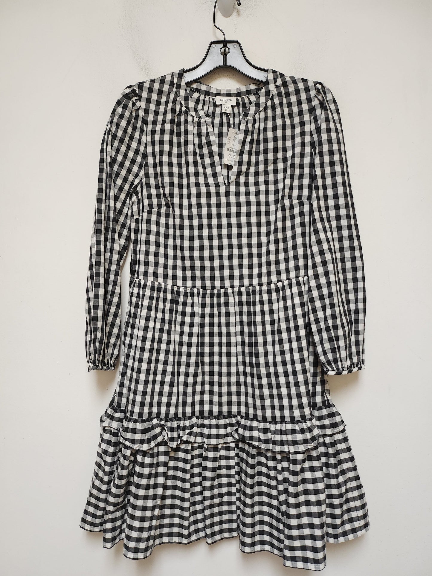 Dress Casual Short By J. Crew In Checkered Pattern, Size: Xxs