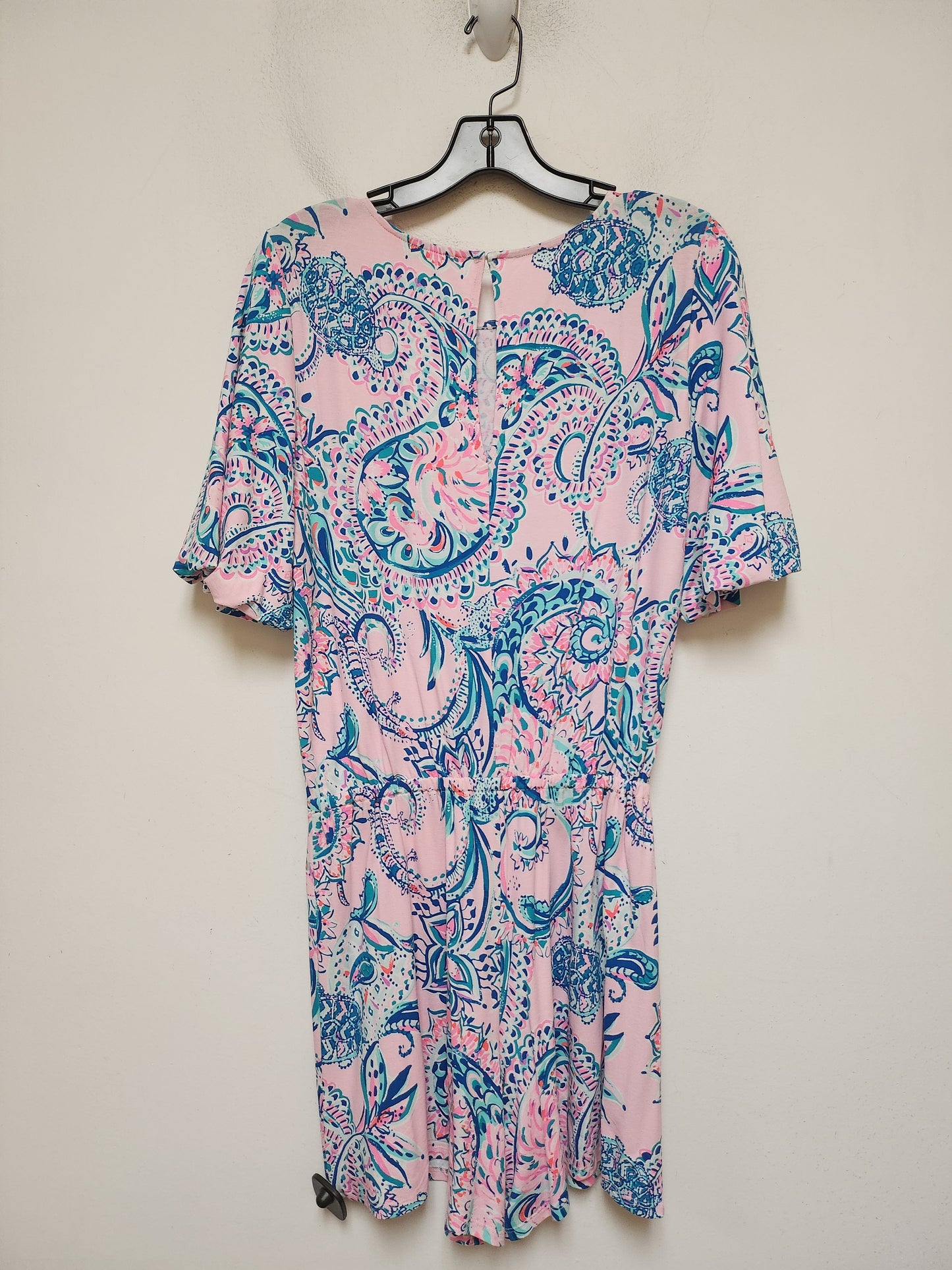 Romper Designer By Lilly Pulitzer In Paisley Print, Size: S