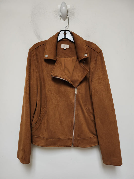 Jacket Other By Loft In Brown, Size: L