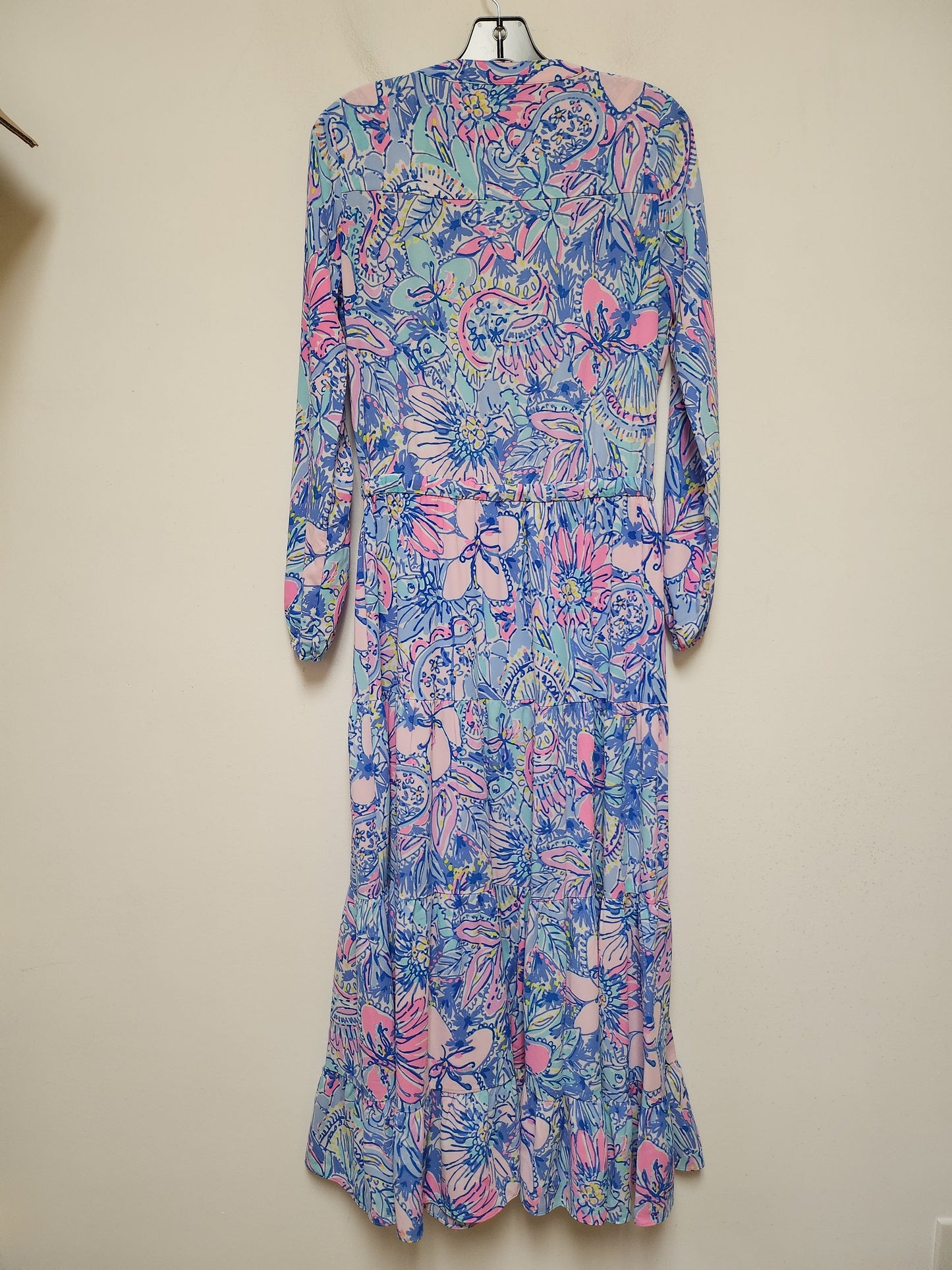 Dress Designer By Lilly Pulitzer In Floral Print, Size: S