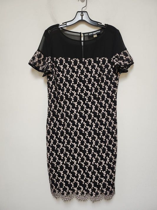 Dress Designer By Karl Lagerfeld In Floral Print, Size: M