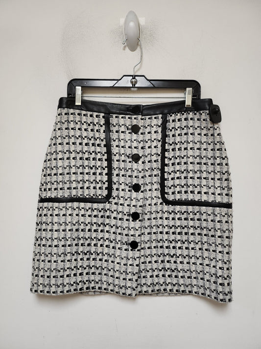 Skirt Designer By Karl Lagerfeld In Plaid Pattern, Size: 10