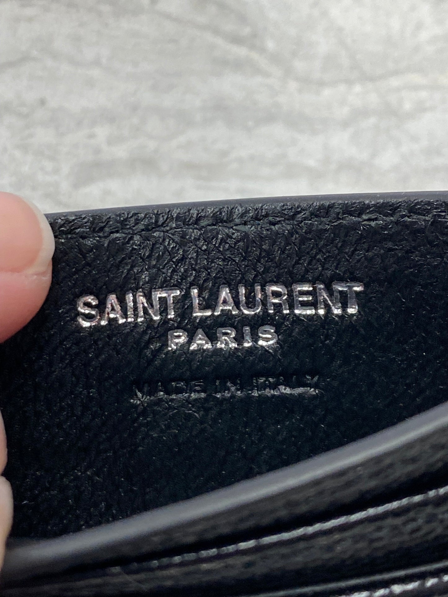 Wallet Luxury Designer By Yves Saint Laurent, Size: Small