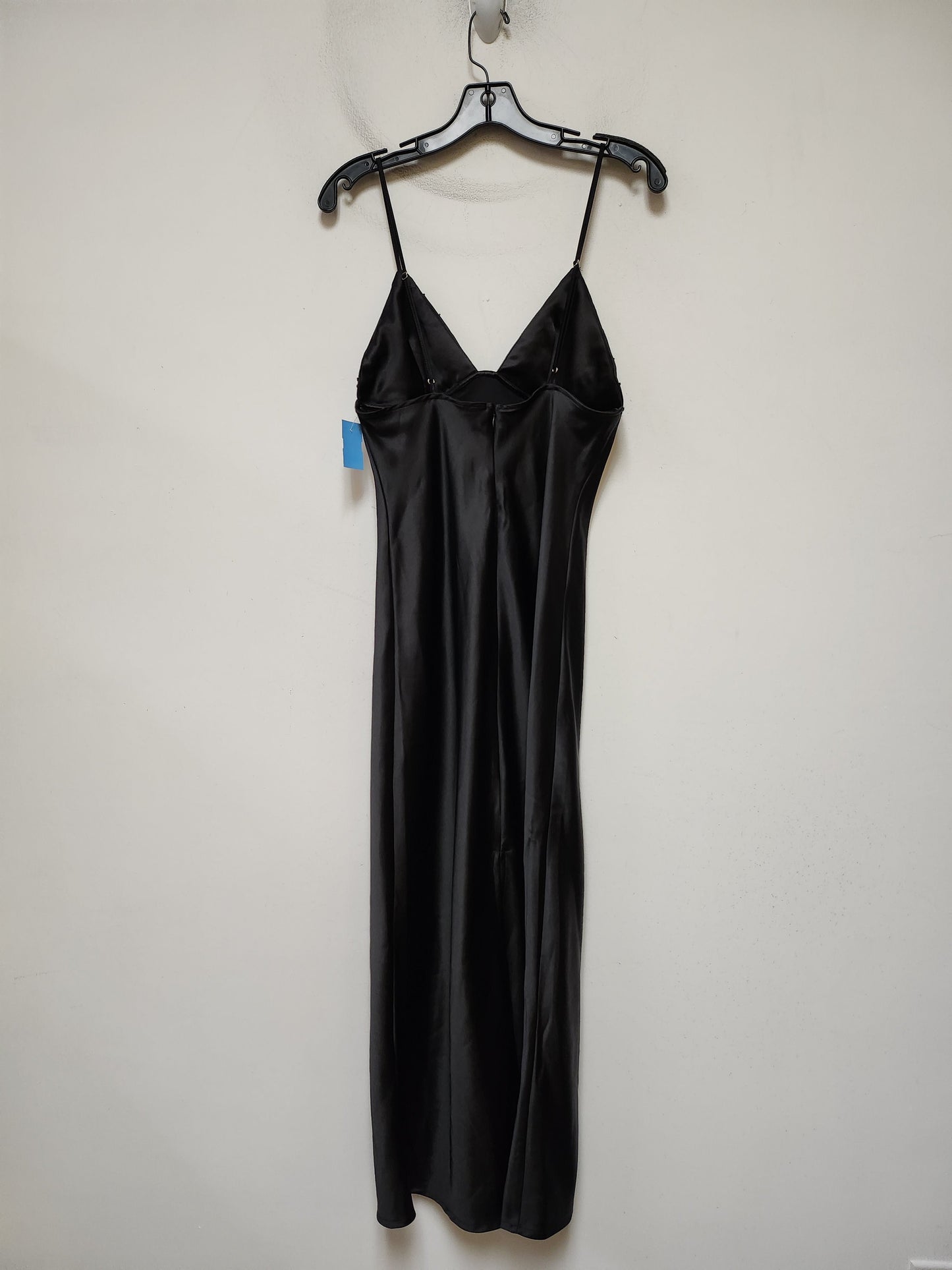 Dress Casual Midi By Zara In Black, Size: L