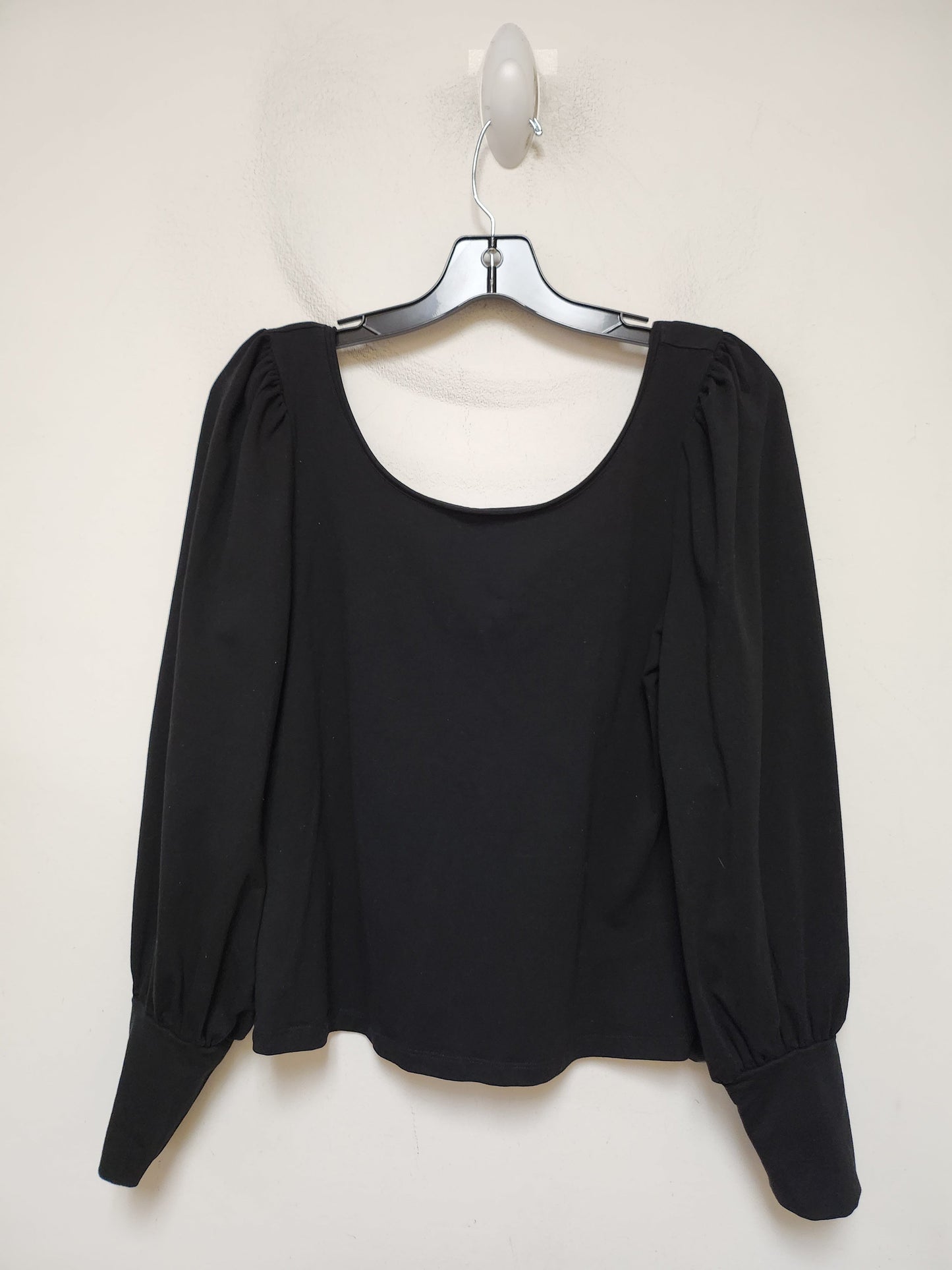 Top Long Sleeve Basic By 7 For All Mankind In Black, Size: M