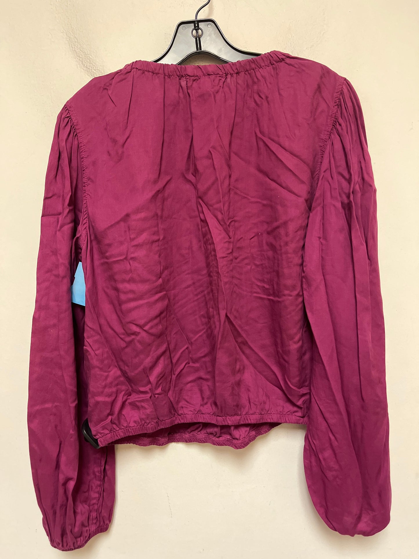 Top Long Sleeve By Bella Dahl In Purple, Size: M