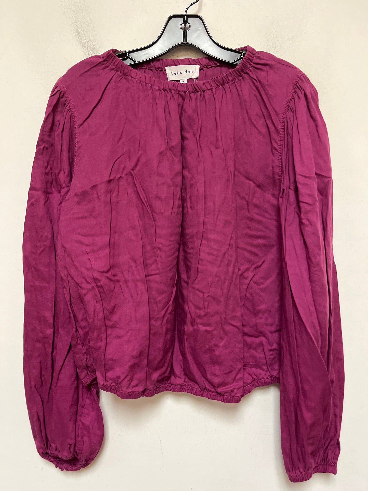 Top Long Sleeve By Bella Dahl In Purple, Size: M