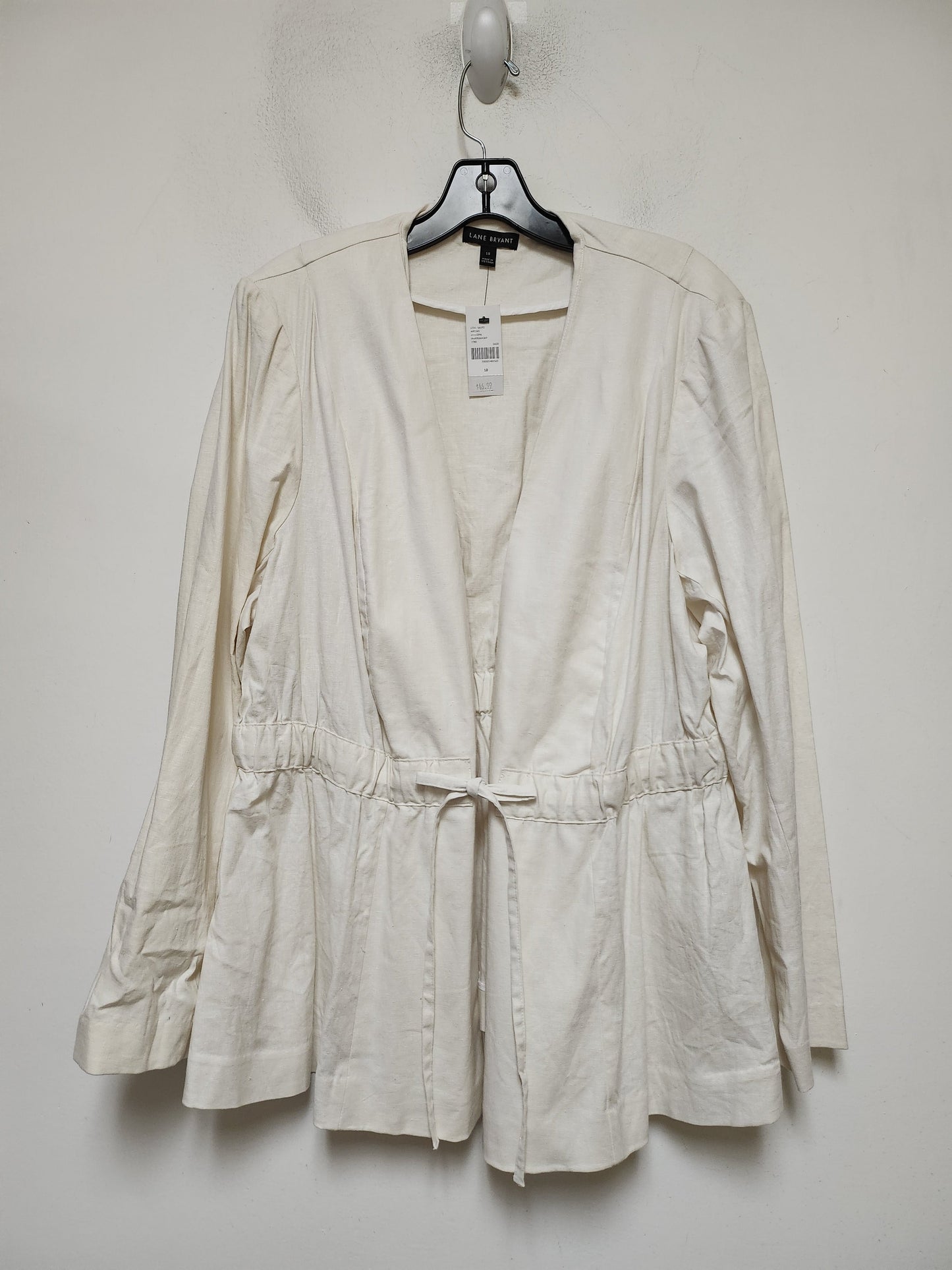 Jacket Other By Lane Bryant In Ivory, Size: 2x