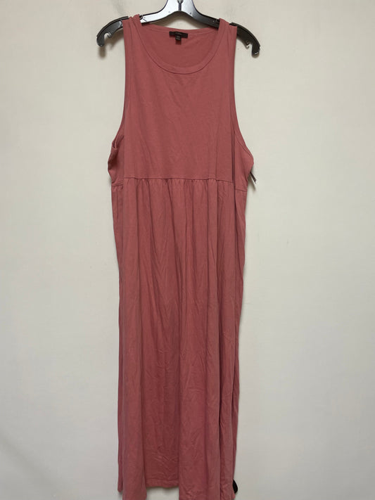 Pink Dress Casual Maxi J. Crew, Size 2x